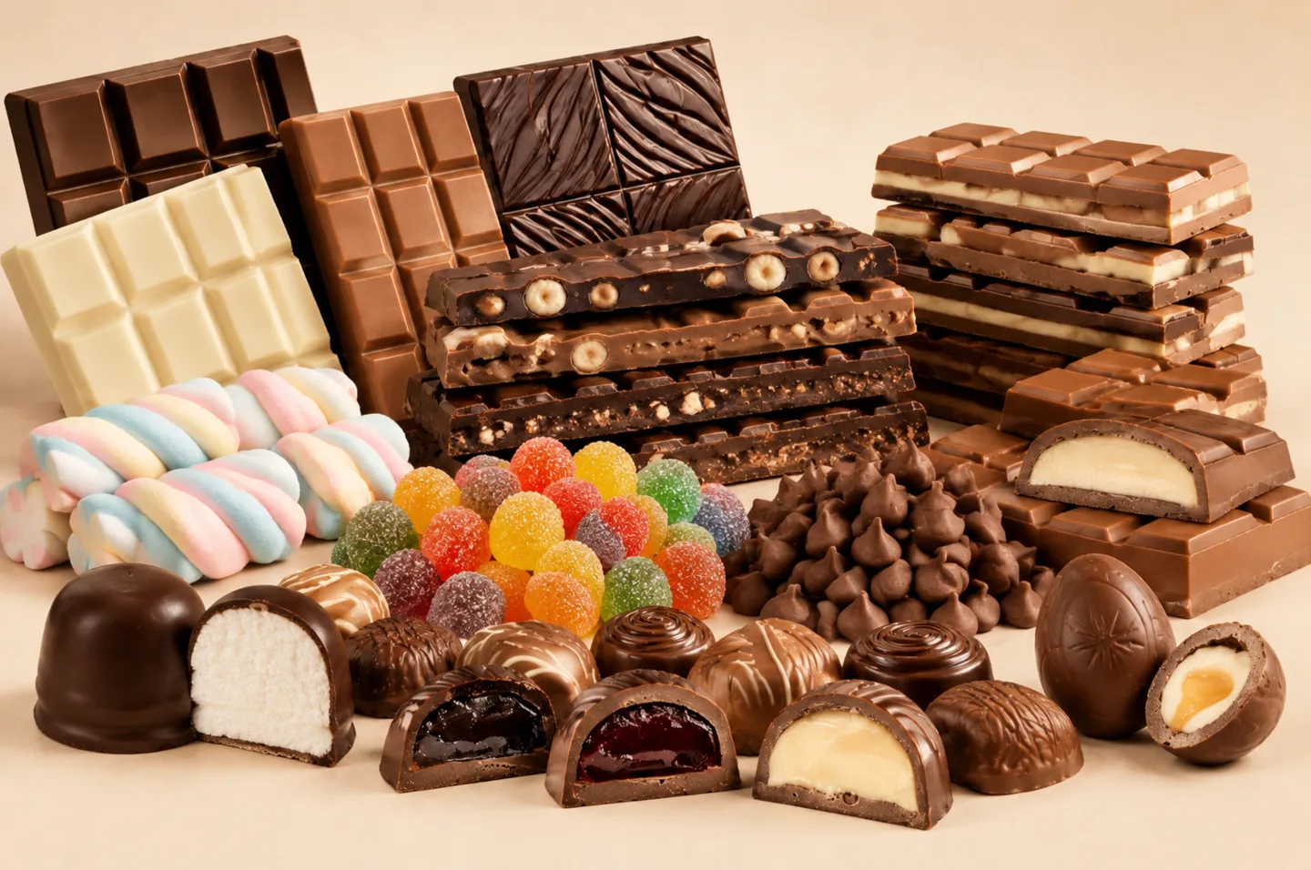 Chocolate and confectionery products